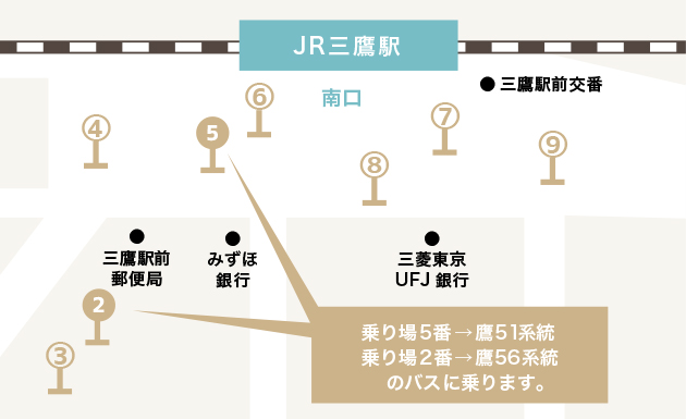 バス停地図１